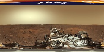 Perseverance Rover, Mars panorama