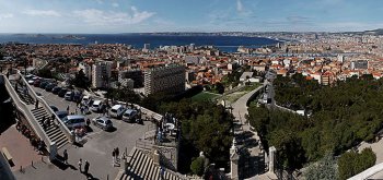 Marseille, France panorama