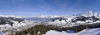 De Megève au Mont-Blanc (16 gigapixels!) panorama