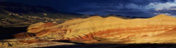 Painted Hills panorama