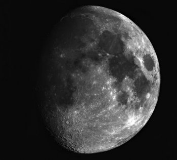 The moon panorama