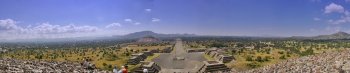 Teotihuacán, Mexico panorama
