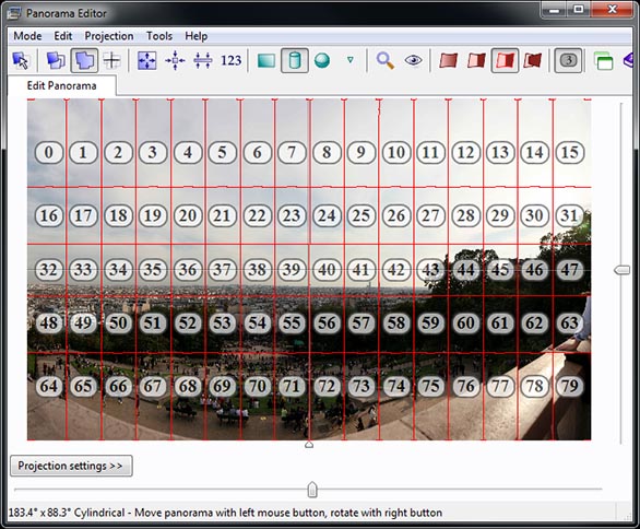 batch stitching ptgui