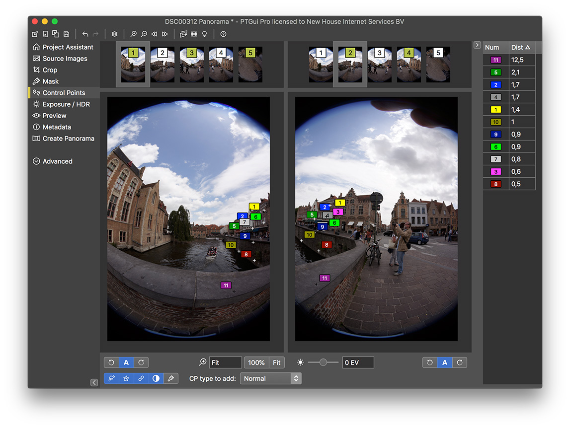 ptgui photo stitching software