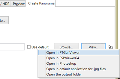 ptgui panorama stitching software